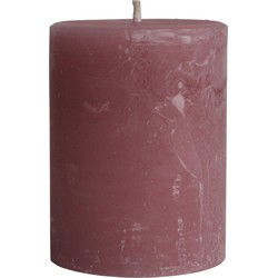 PTMD Kaars New Rustic Outdoor - 15x15x20 cm - Parrafin - Antikrosa