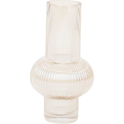 Housevitamin Ribble Vase - Brown - Glass - 13,5x25cm