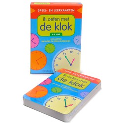 NL - Deltas Deltas Speel- en leerkaarten - Ik oefen met de klok (6-9 j.)