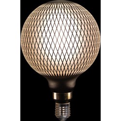 Led Lampe Grid Schwarz 220X280Mm 5W/E27 Dimmbar Weihnachtsdekoration - Anna's Collection