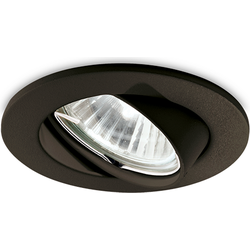 Ideal Lux - Swing - Plafondspot - Binnen - Inbouw - Metaal - GU10 - Zwart