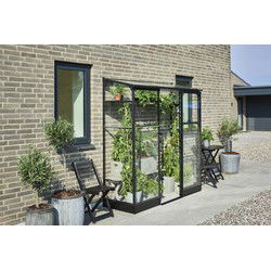 Muurkas Qube Lean-to 26 Halls Greenhouses Royal Well