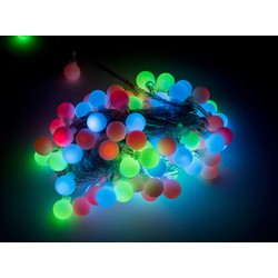 Groenovatie LED RGB Multicolour Feestverlichting Prikkabel, 10 Meter, Waterdicht IP44