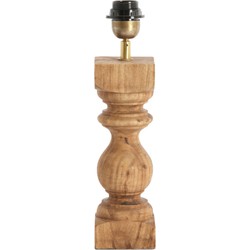 Light & Living - tafellamp - Cumani - naturel - hout - losse armatuur - E27 - 7034983