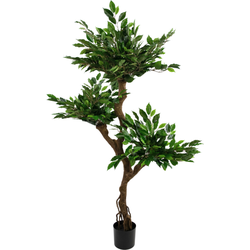 Hoyz Greenery - Kunstplant Ficus Crazy 150 cm