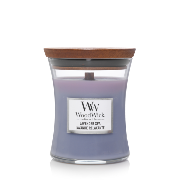 Woodwick Medium Candle Lavender Spa - 