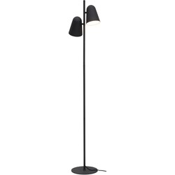 Vloerlamp Salamanca - Zwart - 28x28x145cm - 2L
