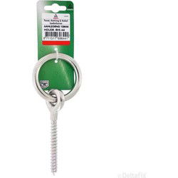 Aanlegring 10mm houdr rvs a4