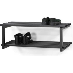 Spinder Design schoenenrek Rizzoli / Marco Black Edition - Zwart - 6 paar schoenen