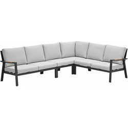 Garden Impressions Lissabon lounge dining set 4-delig - valley sand