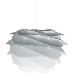 Carmina Mini hanglamp misty grey - met koordset wit - Ø 32 cm