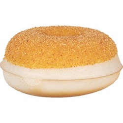 Clayre & Eef Decoratie Donut Ø 6x2 cm Geel Kunststof