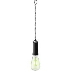 Groene solar tuinverlichting hanglamp kunststof 20 cm - Buitenverlichting