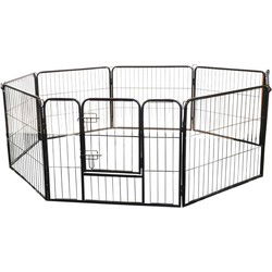 Puppyren 8 delig zwart medium