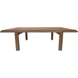 PTMD Oak Coffee table Festum 140x70 Glay