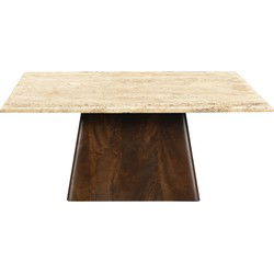 Livingfurn - Salontafel Valentino 75cm - Mangohout