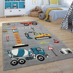 Laagpolig Vloerkleed - Diamesa - Modern - Grijs - 140x200 cm