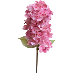 Kunst hortensia pluim roze 85 cm