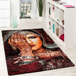 Laagpolig Gabbeh Vloerkleed - Multi - 80x150 cm