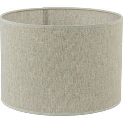 Light & Living - kap - Breska - beige - textiel - Ø 30cm - E27 - 2230698