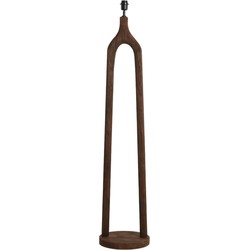 Light & Living - vloerlamp - Xitta - bruin - hout - losse armatuur - E27 - 8216364