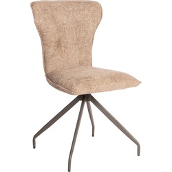 PTMD Vetus Grey dining chair legacy 18 steel grey legs