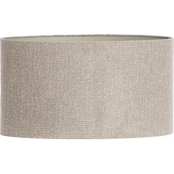 Light&living Kap ovaal recht smal 45-21-32 cm BRANDY beige