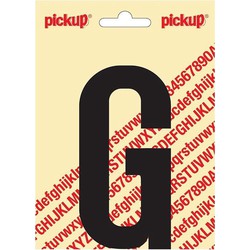 Plakletter Nobel Sticker zwarte letter G - Pickup