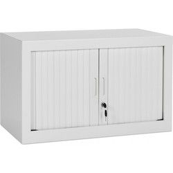 Kleine lage kantoorkast CLASSIFY 80x43x44 cm Grijs