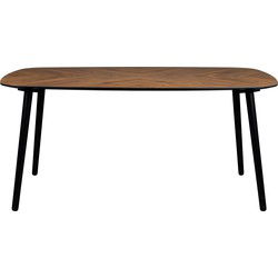 Dutchbone Clover Eettafel Vierkant 165x90 cm Hout