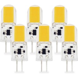 Groenovatie G4 LED Lamp 3W COB Warm Wit Dimbaar 6-Pack
