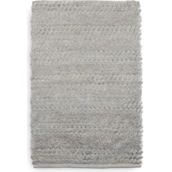 Badmat Roberto 70x120 cm light grey - 60% Katoen 40% Polyester