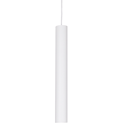 Moderne Hanglamp Tube - Wit - Ideal Lux - LED - 1 Lichtpunt