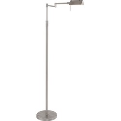 Mexlite vloerlamp Karl - staal -  - 5895ST