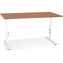 OSMOSE in hoogte verstelbaar bureau 160x80x67(86) cm Bruin