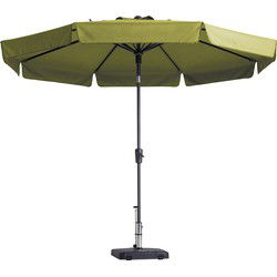 Madison - Parasol Flores Rond -  300cm - Groen