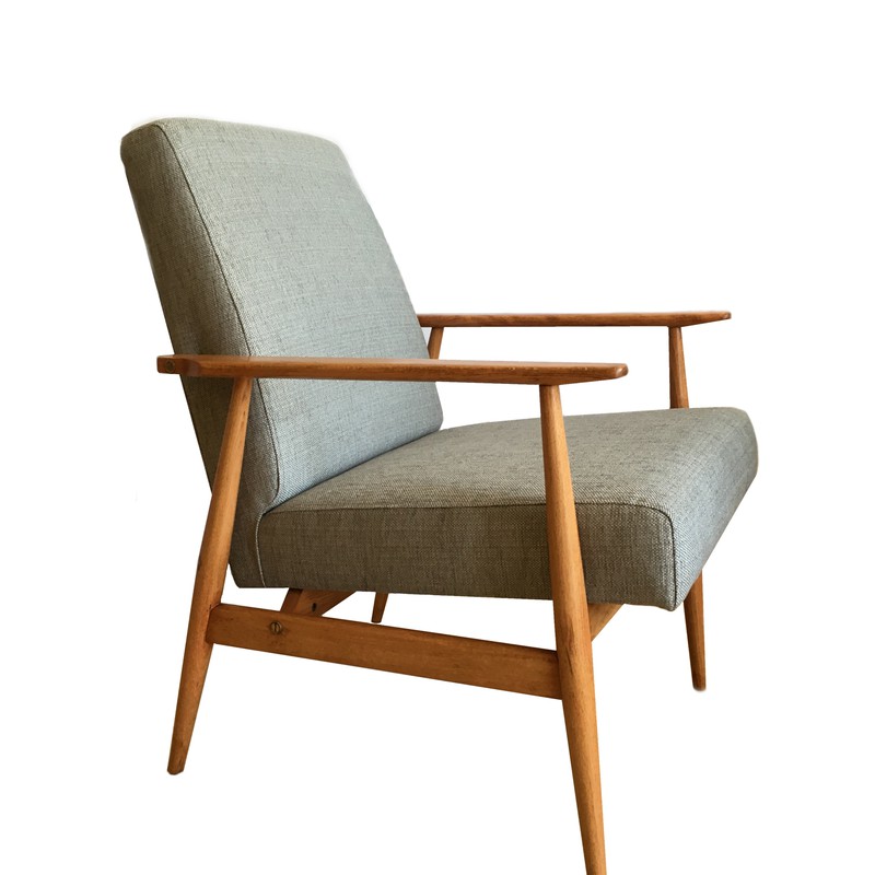 Mid-Century fauteuil Grijs Buashko - | HomeDeco.nl