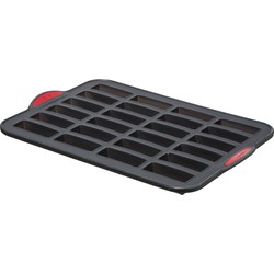 5Five Mini cakes bakken bakvorm/bakblik - 33 x 23 cm - 24x stuks - Muffinvormen / cupcakevormen