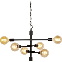 Hanglamp Nashville - Zwart - 60x52x48cm - 6L