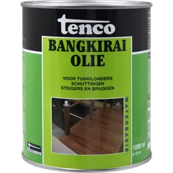 Bangkirai Öl natur 1l Farbe/Beize - tenco