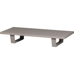 Exotan Tuintafel Bear - Aluminium - Zand - 25x140x70