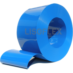 Pvc op de rol 20cm breed 2mm dik rol a 50 meter Blauw