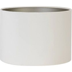Light & Living - kap - Velours - wit - textiel - Ø 20cm - E27 - 2220778