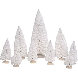 Tree white - set of 9 - Luville