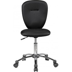 Pippa Design draaibare kinder bureaustoel - zwart