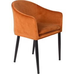 ANLI STYLE Armchair Catelyn Orange