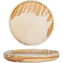 Bonna Dessertbord - Solis - Porselein - 21 cm - set van 6
