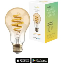 Smart Filament Bulb CCT E27 A60-Amber Led lamp