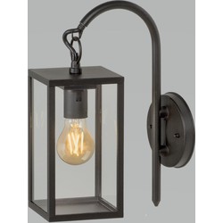 Columba wandlamp zwart