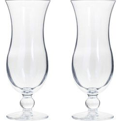 Secret de Gourmet Cocktail glazen - 8x stuks - 440 ml - 8 x 21 cm - Drinkglazen